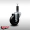 Service Caster 3.5'' SS Soft Rubber Wheel Swivel 1'' Expanding Stem Caster SCC-SSEX20S3514-SRS-1 - alternate 4